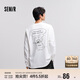 森馬（Semir）×RYO藝術(shù)家系列長(cháng)袖T恤男上衣冬季情侶裝oversize潮101724101201