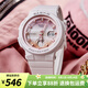 卡西歐（CASIO）手表BABY-G霓虹夜光雙顯 防水防震運動(dòng)電子表 學(xué)生女表 BGA-250-7A2