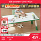 LINSY KIDS林氏兒童桌椅套裝寶寶幼兒園學(xué)習桌花生桌 1.2米游戲桌+游戲椅*1