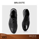 Brloote/巴魯特意大利原產(chǎn)進(jìn)口手工頭層牛皮商務(wù)正裝皮鞋秋冬 黑色 40