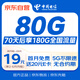 中國電信流量卡19元【180G流量】全國通用手機卡純上網(wǎng)校園長(cháng)期星非無(wú)限無(wú)憂(yōu)移動(dòng)電話(huà)