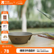 牧高笛（MOBIGARDEN）戶(hù)外餐具露營(yíng)野餐燒烤便攜式餐具野營(yíng)飯碗折疊鈦碗 NX20666036 鈦色