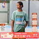 NBA歡樂(lè )的運動(dòng)系列 勇士隊/湖人隊/凱爾特人隊男運動(dòng)寬松t恤夏季短袖 波士頓凱爾特人/淺綠色 L