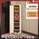 小狗窩 旋轉鞋柜門(mén)口家用簡(jiǎn)約時(shí)尚創(chuàng  )意一體柜入戶(hù)輕奢鞋架收納帶消毒 舒格思40直徑120CM帶門(mén)常規款
