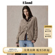 ELAND【100%綿羊毛】衣戀毛針織衫女保暖毛衣開衫2025冬季新款 棕色(85)Brown L 170