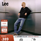 Lee726舒適直筒丹寧復古水洗藍色男牛仔褲休閑潮流