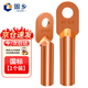 固鄉 DT銅鼻子 線(xiàn)鼻子 冷壓接線(xiàn)端子 銅線(xiàn)耳 紫銅接線(xiàn)電纜接線(xiàn)頭 接線(xiàn)鼻 國標 A級 120平方 單孔