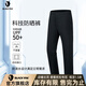 BLACK YAK 布來亞克2025男士戶外春夏彈力輕薄防曬UPF50直筒褲MYM265W 黑色 3XL195/96A