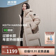 波司登冬季羽絨服男女情侶款過(guò)膝長(cháng)款連帽新國標90絨時(shí)尚保暖外套