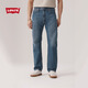 Levi's商場(chǎng)同款李維斯25秋冬新款男經(jīng)典555寬松直筒牛仔褲A7223 中藍色 32 (32)