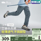 蕉下（beneunder）休閑褲子男高彈戶(hù)外工裝長(zhǎng)褲速干透氣降落傘褲DR23624深藍(lán)灰L