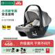 怡戈（Ekobebe）嬰兒提籃式安全座椅 新生兒手提籃寶寶睡籃車(chē)載安全提籃0-15個(gè)月 星空灰提籃-【ADAC標準測試】