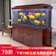 森森（SUNSUN）新品森森美式帝雅超白玻璃底過(guò)濾龍魚(yú)缸大型客廳魚(yú)缸免換水 (專(zhuān)業(yè)級)美式-帝雅 1.5米48.2寬 靠墻款