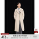 自巧小個(gè)子韓版立領(lǐng)風(fēng)衣外套女2024秋裝新款插肩袖百搭上衣長(zhǎng)短款 霜杏色中長(zhǎng)款 XS (2碼)