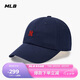 MLB帽子男女情侶同款張凌赫明星同款軟頂棒球帽3ACPB045N-50NYS-F