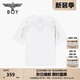 BOY LONDON【荷魯斯之眼】短袖三鷹翅膀印花潮酷T恤N01052 白色 S