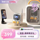 Divoom點音藍(lán)牙音箱歌詞相冊復(fù)古小電視桌面電子相框便攜式迷你音響床頭助眠白噪音鬧鐘收音機(jī)多功能禮物