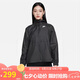 耐克(NIKE)女夏季連帽防曬衣  運動(dòng)外套  輕薄透氣 DM6180-010黑色L