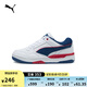 彪馬（PUMA）復(fù)古厚底增高休閑板鞋男女紅黑撞色運(yùn)動鞋REBOUND 400197 紅色-皇家藍(lán)-白-05 42