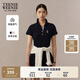 Teenie Weenie小熊女裝連衣裙2025夏季新款休閑活力清新時(shí)尚POLO裙 藏青色 M