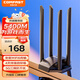 COMFAST CF-975AX免驅(qū)動(dòng)千兆雙頻5G無(wú)線網(wǎng)卡臺(tái)式機(jī)專(zhuān)用筆記本電腦外置USB接口網(wǎng)絡(luò)無(wú)線WiFi6接收器AX5400
