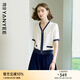 顏域短袖薄款針織衫女2025夏季新款通勤拉鏈設(shè)計感V領(lǐng)氣質(zhì)上衣女 白色 L