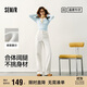 森馬（Semir）森柔牛仔丨牛仔褲女潮流顯瘦褲子25春秋季寬松闊腿褲109925124001
