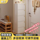 錦汐鞋柜門口入戶柜窄立式家用收納柜一體靠墻玄關(guān)柜儲物簡易鞋架鞋盒 【五門十層】暖白色42*30*147cm