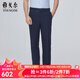 雅戈爾（YOUNGOR）休閑褲男DP棉免燙不易皺褲子棉錦綸萊塞爾氨綸新品商場(chǎng)同款 藏青 37 180/92A