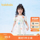 巴拉巴拉童裝女童公主裙2024夏季兒童連衣裙寶寶裙子文藝網(wǎng)紗208224111011