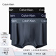 Calvin Klein內(nèi)衣25春夏新款男士三條裝ck低腰輕薄無痕防夾臀內(nèi)褲男NP2778O RT0-太空黑/藏藍/炭灰 3條 L