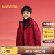巴拉巴拉童裝兒童外套男童棉服2025年春上衣防水兩件套拜年服209125105101