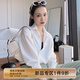 美洋（MEIYANG）【免熨系列】立體剪裁襯衫女 寬松長(zhǎng)袖春秋白襯衣 白色 XS