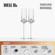 MU16愛(ài)神香檳杯高腳杯水晶紅酒杯婚禮敬酒杯新婚喬遷禮物套裝新年禮盒