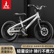 鳳凰（Phoenix）兒童自行車(chē)3-6-10歲男孩女孩山地自行車(chē)中大童車(chē)學(xué)生車(chē)小孩單車(chē) 精英款-星空銀-前后雙碟剎 20寸(適合125-145cm)