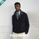FULL MONTY【立領(lǐng)傘兵夾克】新款藏青色男士休閑美式薄拉鏈外套2025秋季 藏青色30053 S -46