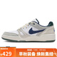 耐克NIKE板鞋男緩震FULL FORCE LO運動(dòng)鞋FZ3595-100白灰藍43