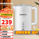 格來(lái)德 （Grelide）燒水壺保溫316L不銹鋼電熱水壺恒溫電水壺家用大容量熱水壺多段調(diào)溫煲水壺煮水壺LED大屏數(shù)顯 1.5L D2215E-316L不銹鋼-4段溫度