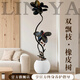 臨雅特級橡皮樹(shù)黑金剛大盆栽造型客廳室內大型綠植好養活落地四季植物 【旗艦款】雙飄枝橡皮樹(shù)1.6-1.7m+米白圓球盆