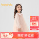 巴拉巴拉童裝女童連衣裙兒童網(wǎng)紗裙子2025春裝新款小童碎花裙208125111012