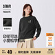 森馬（Semir）史努比系列衛(wèi)衣女卡通落肩寬松衣服個(gè)性秋設(shè)計(jì)感圖案101524116009