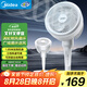 美的（Midea）電風(fēng)扇 空氣循環(huán)扇家用立式落地大風(fēng)力搖頭落地扇電扇桌面臺(tái)扇輕音低噪小風(fēng)扇 FGA24TS