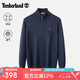 添柏嵐（Timberland）衛(wèi)衣男秋冬戶外休閑時(shí)尚簡約舒適保暖套頭針織衫A5SEM 藍(lán)色 M