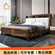 斯多樸軟包實(shí)木床雙人床現(xiàn)代簡(jiǎn)約主臥大床1.5米1.8米高箱儲(chǔ)物婚床 1.5*2米【框架結(jié)構(gòu)】 床+10cm3E環(huán)保棕墊