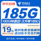 中國電信流量卡19元【185G流量】大全國通用長(cháng)期手機電話(huà)卡純上網(wǎng)非終身無(wú)限永久套餐