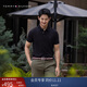 Tommy Hilfiger【輕柔感】夏男珠地網(wǎng)眼商務(wù)純色修身短袖T恤翻領(lǐng)POLOJ9197