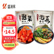 盛源來(lái) 泡菜組合700g 小香蔥蘿卜塊 韓式正宗小包酸甜下飯咸菜即食