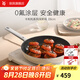 WMF陶瓷不粘鍋家用0氟平底煎炒鍋炒菜牛排鍋電磁爐通用煎蛋牛排鍋 卡利托系列煎炒鍋28cm