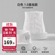 嫚熙（EMXEE） 產(chǎn)后收腹帶剖腹順產(chǎn)束縛帶透氣棉紗布四片交疊束腰骨盆帶 白色-不含桑蠶絲 1.0 常規款 L