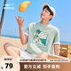 鴻星爾克短袖男夏季新品休閑T恤圓領(lǐng)針織衫純棉運動t個性透氣上衣戶外男裝